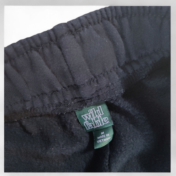 Wild Fable Sweat Shorts Black Womens Size Medium - Picture 5 of 5